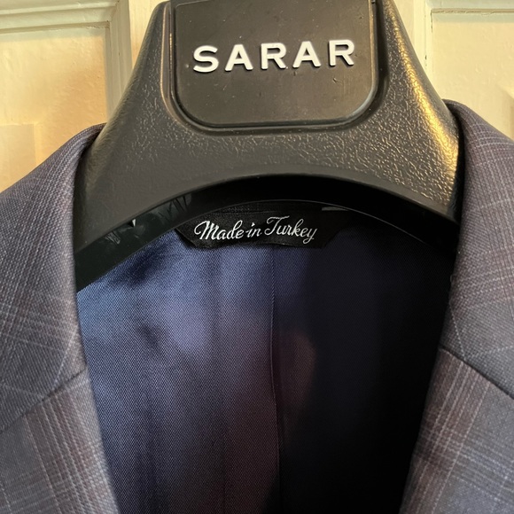 Sarar navy men’s suit - Picture 5 of 8